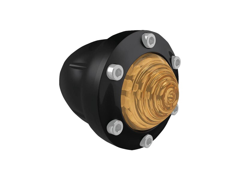 Black Flat Black Amber