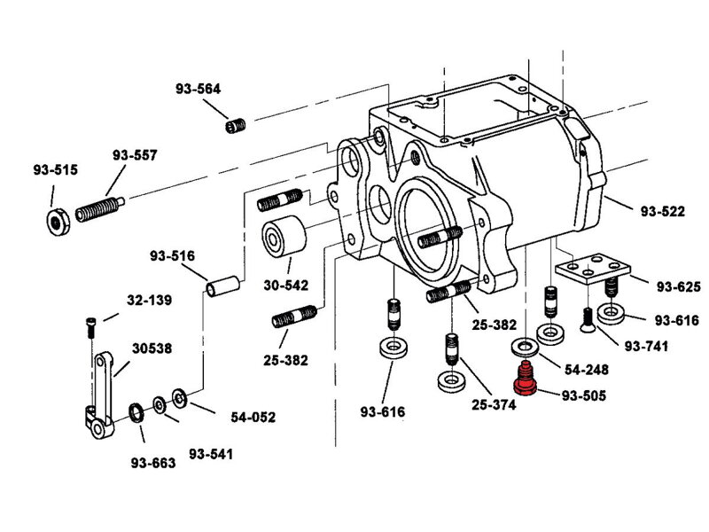 5-Speed Transmission 5/8" Magnetic Drain Plug