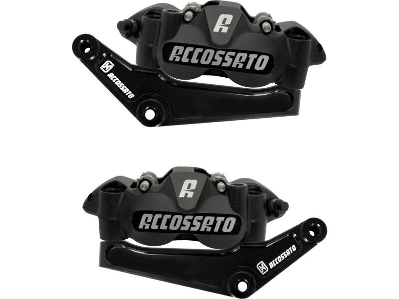 Monoblock Front Caliper Sets with Brackets Anodized