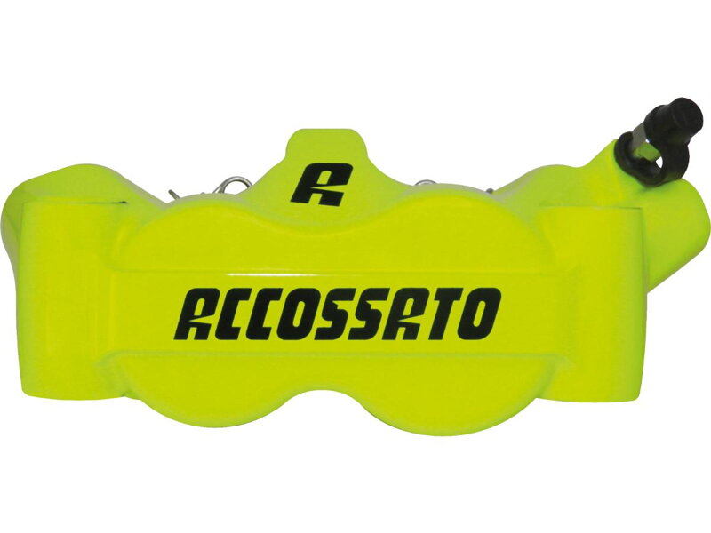 Radial Monobloc Brake Calipers Sintered Pads Neon Forged Aluminium Front Right