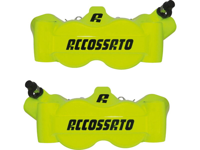 Radial Monobloc Brake Calipers Sintered Pads Neon Forged Aluminium Front Left Right