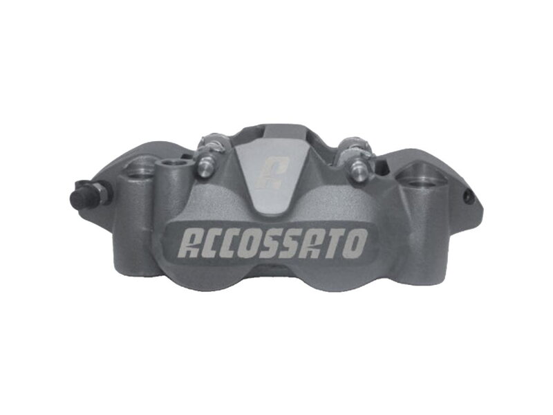 Carbon Ceramic Pads Anthracite Anodized Forged Aluminium Front Left