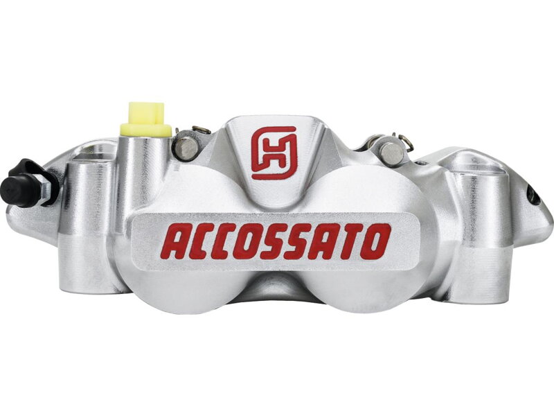 Organic Pads Nickel Plated Forged Aluminium Front Left