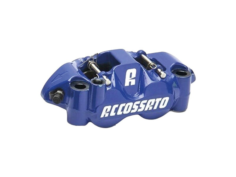 Carbon Ceramic Pads Blue Powdwer Coated Forged Aluminium Front Left