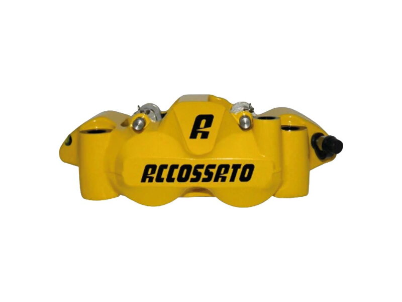Sintered Pads Yellow Forged Aluminium Front Right