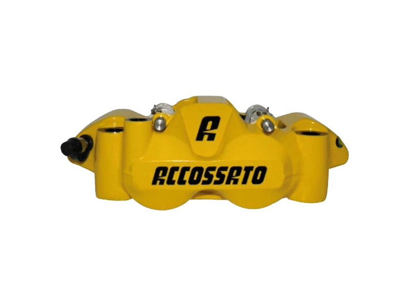 Carbon Ceramic Pads Yellow Forged Aluminium Front Left