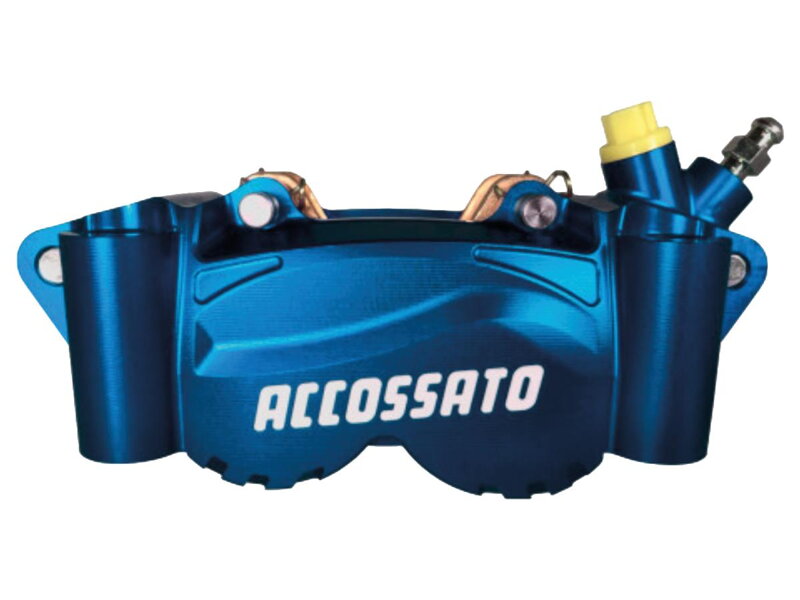 Radial Billet 2-Piece Calipers Sintered Pads Blue Anodized Billet Aluminium Front Right