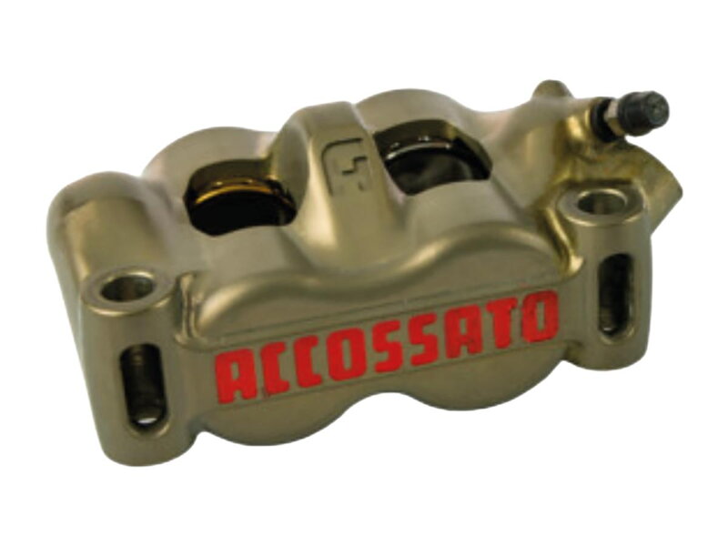 Radial CNC Monobloc Calipers Hard Anodized Alloy Aluminium Front Right
