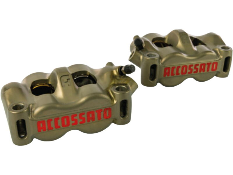 Radial CNC Monobloc Calipers Hard Anodized Alloy Aluminium Front Left Right