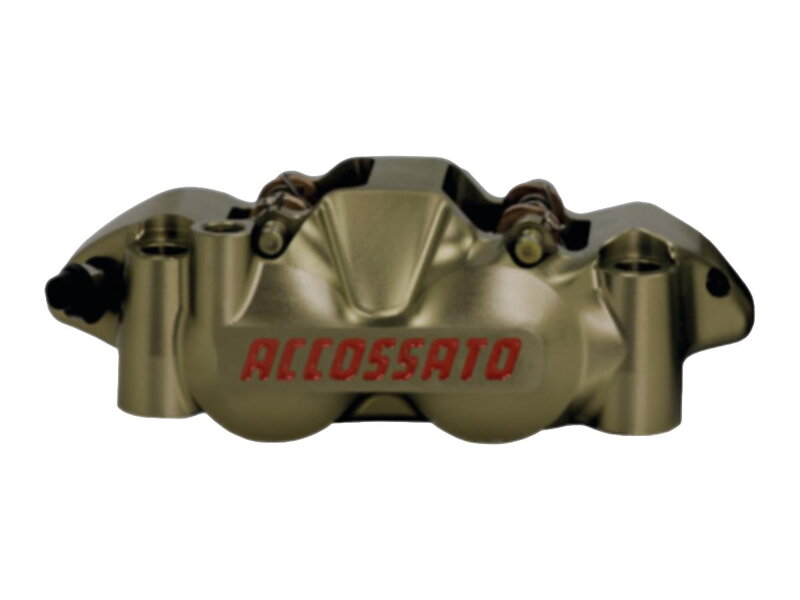 Radial Monobloc Brake CNC Calipers with 108 mm Distance Hard Anodized Alloy Aluminium Front Left