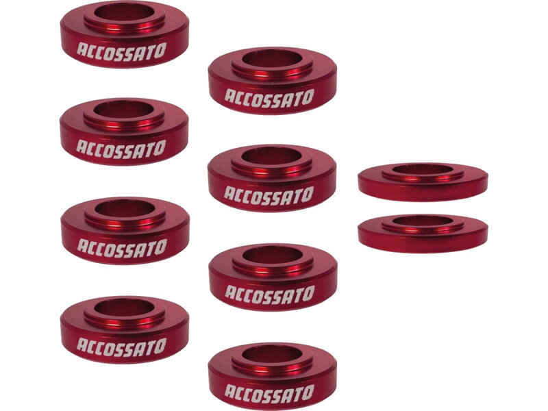 Spacers for Radial Brake Calipers Kit with 8 x 5 mm and 2 x 2,5 mm