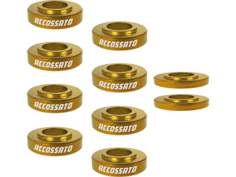 Spacers for Radial Brake Calipers Kit with 8 x 5 mm and 2 x 2,5 mm