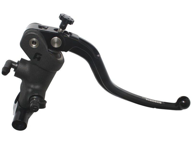 Radial Handlebar Brake Master Cylinders with fixed Levers With Aero Lever, short 1"