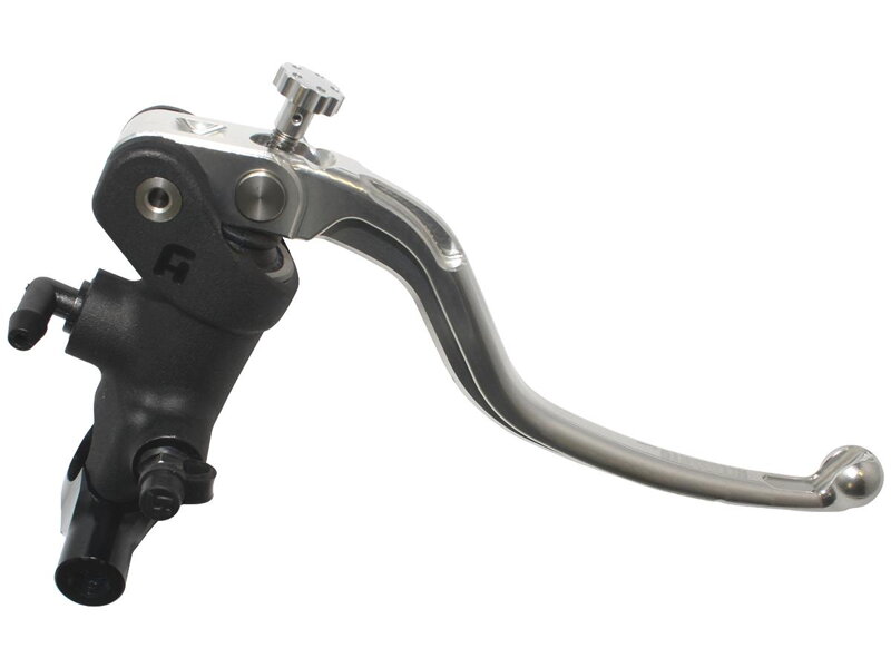 Radial Handlebar Brake Master Cylinders with fixed Levers With Aero Lever, long 1"